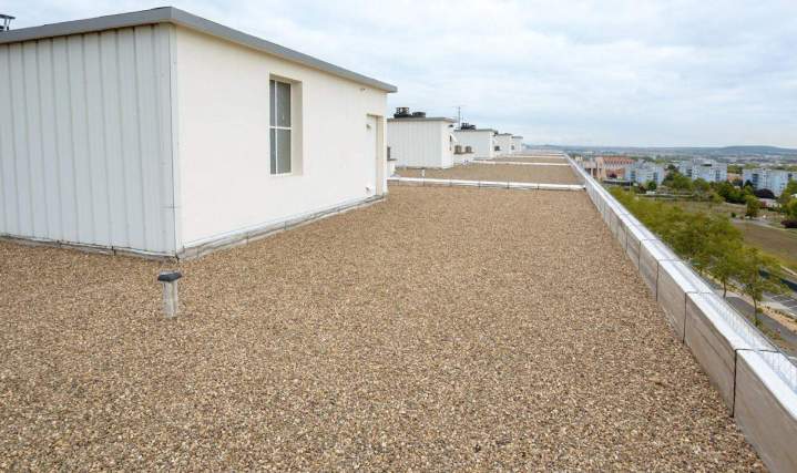 Toit plat gravillonné Nancy