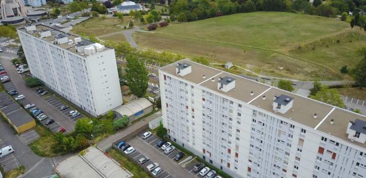 Toitures plates gravillonnées réalisées par Toiture Lorraine Nancy